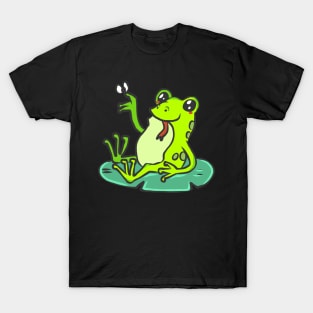 Frog Tadpole Toad Lurch Toad Froschlurch sweet T-Shirt